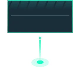 Neon Sign - minimalistic - Transparent Layer PNG