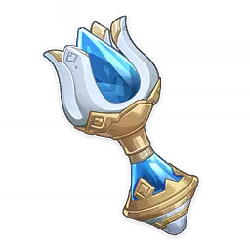 Blue Crystal Staff - crytal - No Background PNG