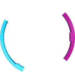 Colorful Arc Pattern - graphic design - Transparent Layer PNG
