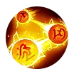Fire Ball - circle - Lossless PNG