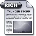 Thunder Storm - lightning - High Resolution PNG