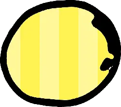 Apple - stripes - PNG Images