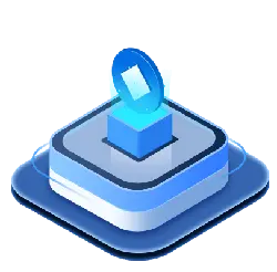 Blue Cube Icon - High Download Count PNG