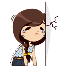 Crying Girl - PNG