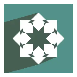 Geometric Pattern - graphic design - symmetrical - Transparent Layer PNG