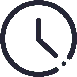 Clock Icon - time - design - No Watermark PNG