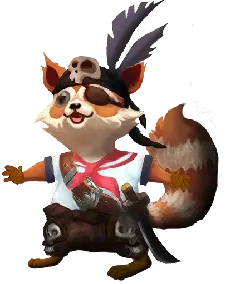 Pirate Fox - role-playing - Transparent Layer PNG
