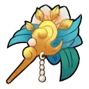 Golden Staff - magic - mysterious - High Resolution PNG