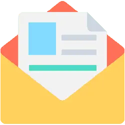 Envelope with Document - Free PNG