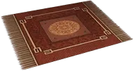 Persian Carpet - geometric - Transparent Background PNG