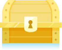 Treasure Chest - keyhole - Transparent Layer PNG