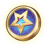 Star Badge - star - blue - No Background PNG