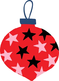 Star Ornament - red - Free Download PNG