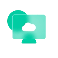 Cloud Icon - internet - network - Transparent Background PNG