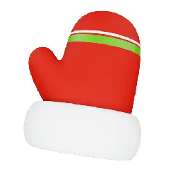 Christmas Glove - holiday - PNG Images