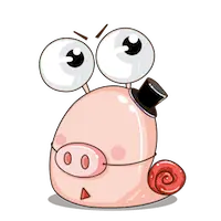 Pig with Hat - PNG