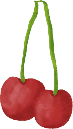 Cherry - red - yummy - Transparent Layer PNG