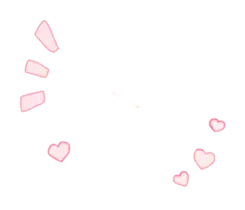 Pink Heart Patterns - abstract - No Background PNG