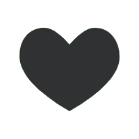 Black Heart - graphic - Free PNG