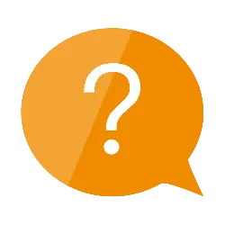 Orange Dialogue Box - information - No Background PNG