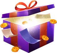 Gift Box - coins - surprise - Free Download PNG