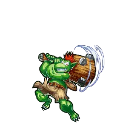 Green Giant - cartoon - High Resolution PNG