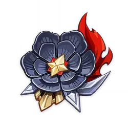 Blue Rose Badge - rose - Free Download PNG