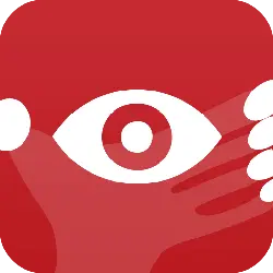 Red Eye Person - red - Free Download PNG
