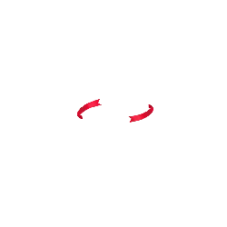 Rotating Arrow - red - Transparent Background PNG