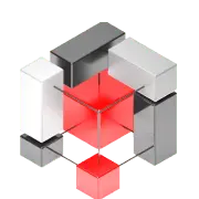 Cube Combination - red - PNG