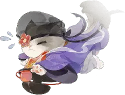 Cat with Hat - animation - Transparent Layer PNG