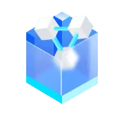 Blue Cube Gift Box - gift - Free PNG