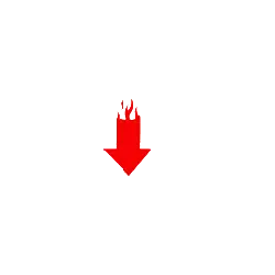 Flaming Arrow - Free PNG