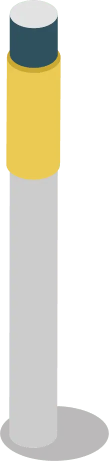 Cylinder Combination - gray - Lossless PNG