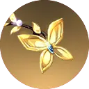 Gold Butterfly - jewellery - PNG