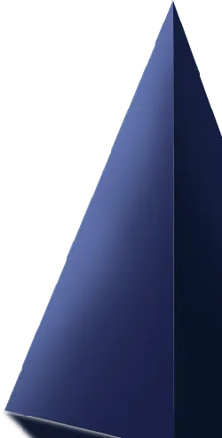 Blue Triangle - PNG Images
