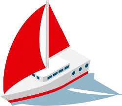 Sailboat - ocean - Free PNG