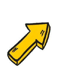 Yellow Arrow - No Watermark PNG