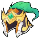 Green Dragon Rider Helmet - helmet - Free PNG