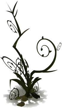 Green Vine Plant - green - PNG