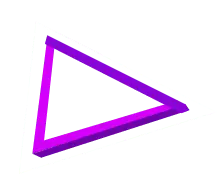 Purple Triangle - triangle - lines - PNG Images