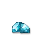 Blue Crystal - No Background PNG