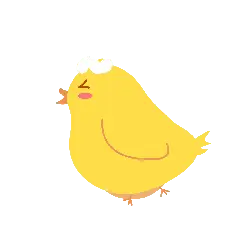 Chicken with Ice Cream Hat - ice cream hat - High Resolution PNG