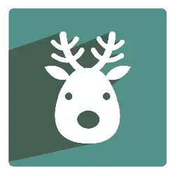 Deer Head Icon - icon - No Background PNG