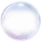Soap Bubble - spherical - purple - High Resolution PNG