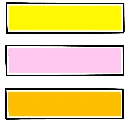 Yellow Rectangle - geometry - No Background PNG