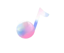 Musical Note - music - gradient - High Resolution PNG