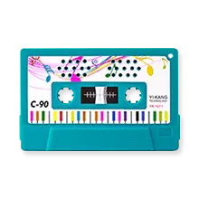 Colorful Cassette Keyboard - music - PNG Images