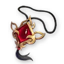 Red Gem Pendant - gem - Free PNG