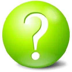 Green Question Mark Icon - icon - Transparent Background PNG